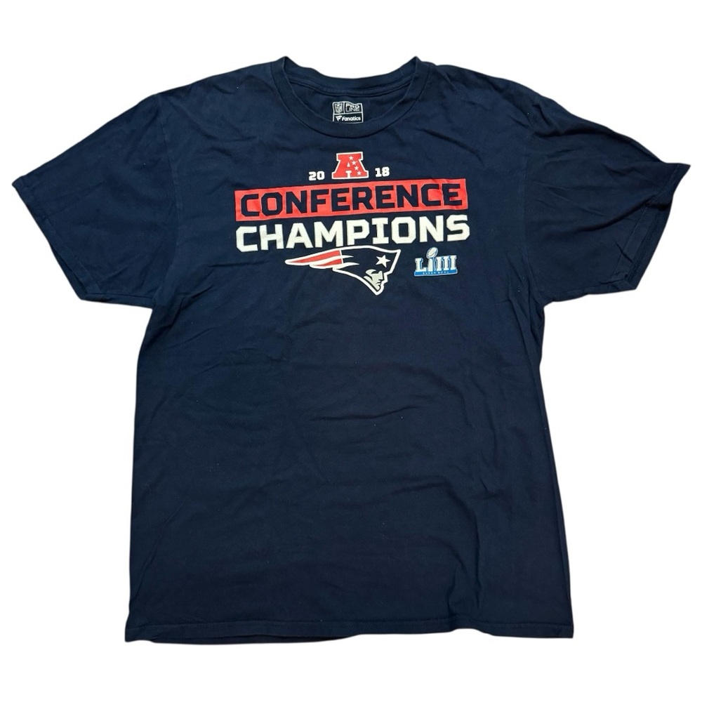 NFL Pro Line Fanatics New England Patriots Short Sleeve Shirt Top Medium